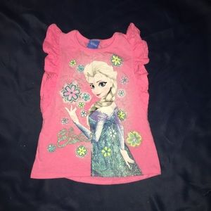 Elsa pink Disney shirt